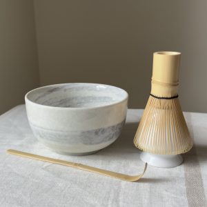 the Manalo Matcha swirl set